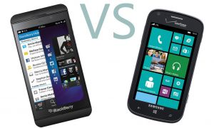 Petite comparaison entre le Samsung Ativ Odyssey et le BlackBerry Z10