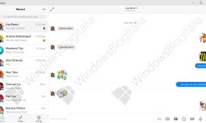 [MAJ] Fuite des premières images de Facebook Messenger pour Windows 10