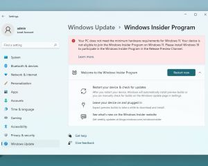 Windows 11 : certains Insiders devront repasser à Windows 10, indique Microsoft