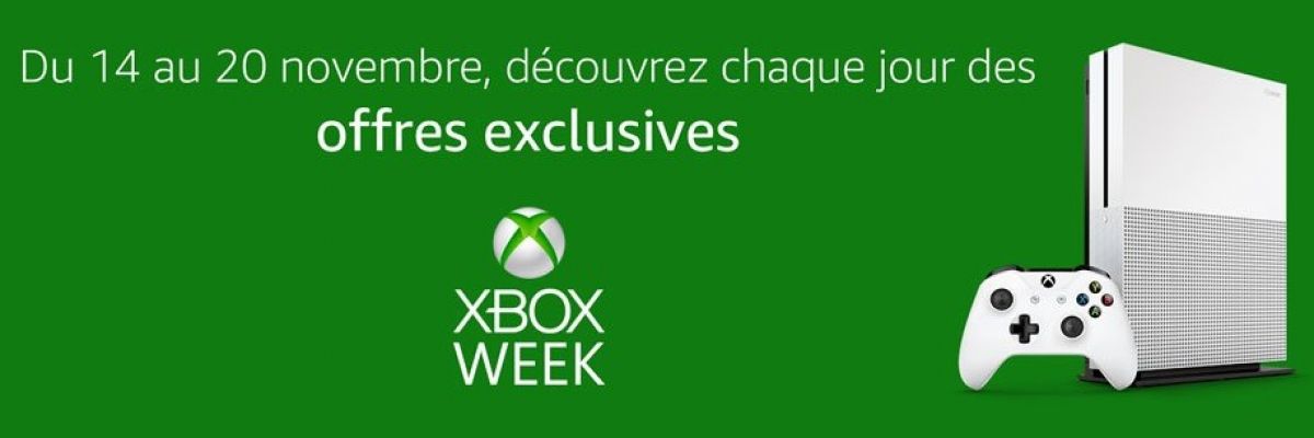 Amazon propose plusieurs bons plans via sa Xbox Week jusqu'au 20 novembre
