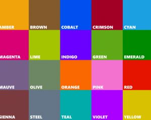 20 couleurs d'accentuation pour Windows Phone 8