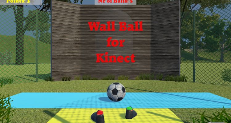 Wall Ball : un jeu de balle qui se joue à coup de capteur Kinect sur Windows 10