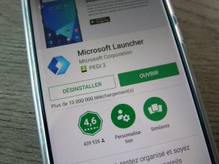 Microsoft Launcher est disponible pour Android en version 5.1