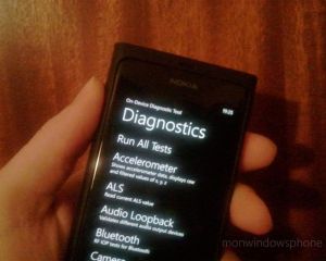 Accéder au menu diagnostic du Nokia Lumia 800
