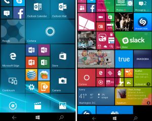 Microsoft Lumia 950 : comment placer quatre colonnes sur l'écran d'accueil ?
