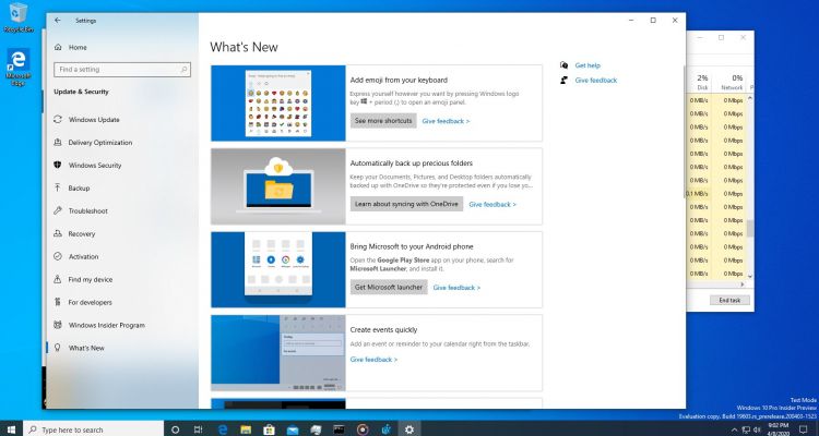 Windows 10 : deux nouveautés cachées dans la dernière mise à jour Insider