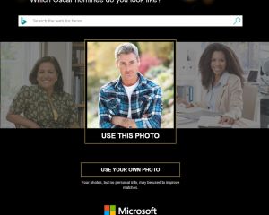 Microsoft vous invite à voir à quelle(s) célébrité(s) vous ressemblez le plus