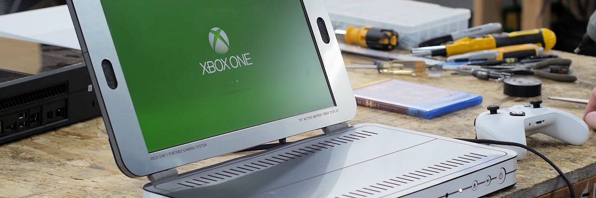 ​Transformer une Xbox One S en PC portable, c’est possible !