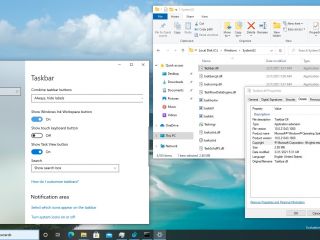 Windows 10 : la barre des tâches bientôt séparée de l’Explorateur de fichiers ?