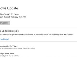 Les mises à jour facultatives, de retour dès juillet sur Windows 10