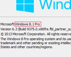 Windows 8.1 tel sera le nom chiffré de Windows Blue...