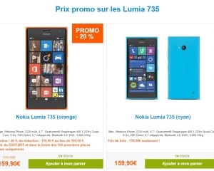 ​[Bon plan] Le Lumia 735 à 159,90€ chez Materiel.net