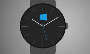 Concept d'une montre connectée : la Microsoft Watch