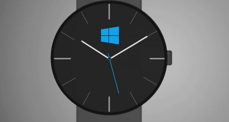 Concept d'une montre connectée : la Microsoft Watch