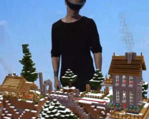 HoloLens : nouvelle démonstration de Minecraft en trois dimensions