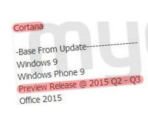 [Rumeur] Windows Phone 9 preview à partir du Q2 2015 ?