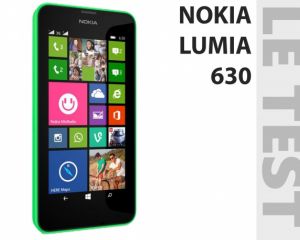 Test du Nokia Lumia 630 sous Windows Phone 8.1