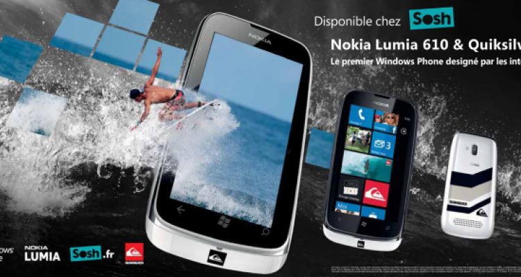Lancement du Nokia Lumia 610 Quiksilver : interview de Nokia