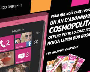 Le Nokia Lumia 800 en magenta (rose) disponible chez Orange [MAJ]