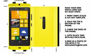 Fabriquez votre propre Nokia Lumia 920 à la maison