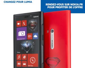 Une coque Man of Steel offerte pour tout achat d'un Nokia Lumia 920