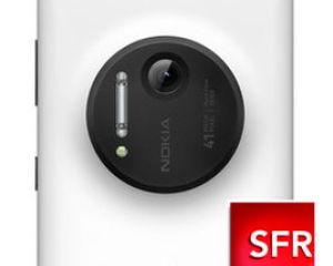 Le Nokia Lumia 1020 en blanc dispo chez l'opérateur SFR