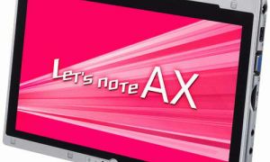 Le Panasonic Let’s Note AX2, un ultraportable hybride sous Windows 8