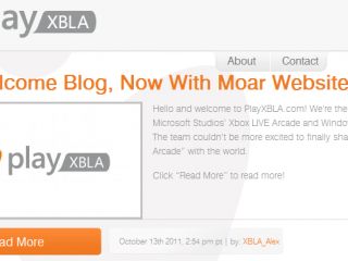 playXBLA, nouveau blog officiel de Microsoft pour le gaming