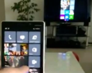 "Projeter mon écran" : démo de l'option sur un Nokia Lumia 930