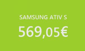 Le Samsung Ativ S disponible en précommande sur RDC à 569,05€
