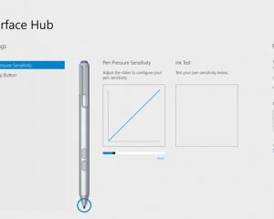 Surface Hub, une application pour le stylet de la Surface Pro 3