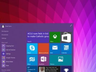 Windows 10 desktop TP : build 10061 et la màj de Smartglass