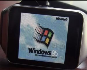 Insolite : Windows 95 tourne sur une smartwatch