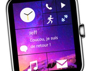 Concept : Windows 10 pour smartwatch