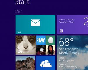Windows 10 desktop : pas d'écran d’accueil ni de synchronisation d'applis