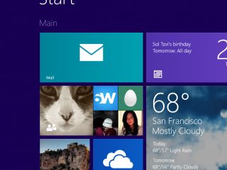 Windows 10 desktop : pas d'écran d’accueil ni de synchronisation d'applis