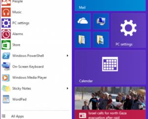 Un build leaké de Windows 8 montre le retour du menu Démarrer