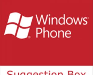 Sortie de Suggestion Box sur le Marketplace Windows Phone