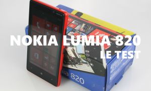 Test du Nokia Lumia 820 sous Windows Phone 8
