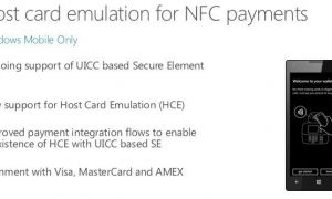 Windows 10 supporterait nativement le paiement sans contact