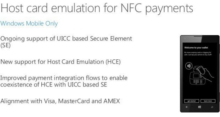 Windows 10 supporterait nativement le paiement sans contact
