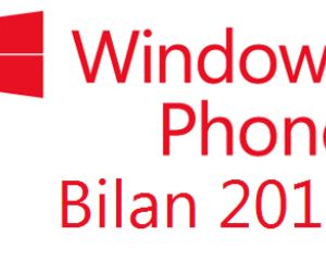 Bilan 2012 de Microsoft de son marché Windows Phone