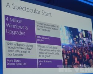 Windows 8 : déjà 4 millions de mises à jour !