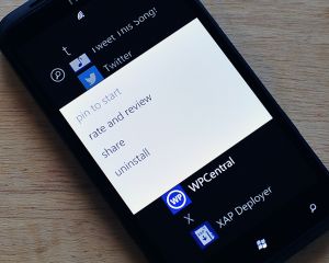 (MAJ) Une nouvelle option de partage d'applications via NFC sur WP8