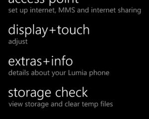 Certains Lumia ont déjà l’application de gestion de stockage