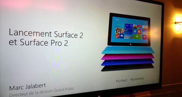 Retour sur la soirée de lancement Surface 2 et Surface Pro 2