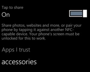 Les validations NFC automatisées par Windows Phone 8.1 Preview ?