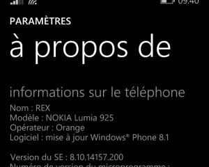 Mise à jour Lumia surprise pour Windows Phone 8
