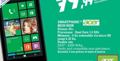 L'Acer Liquid M220 serait en mesure de passer à Windows 10 Mobile