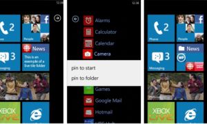 Nokia s'intéresse à la création de dossiers sur Windows Phone